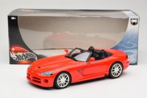 Dodge Viper SRT-10 Roadster Punane Hot Wheels 1:18 53836 Metall - pilt 8/8