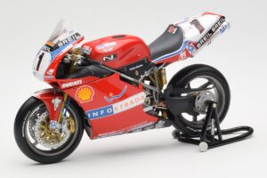 Ducati 998R WSB #1 T. Bayliss Ducati Infostrada 2002 Minichamps 1:12 122021201 Metall - pilt 2/6