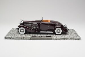 Duesenberg SJN Convertible Coupe Bordeaux Minichamps 1:18 107150331 Metall - pilt 3/6