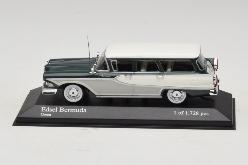 Edsel Bermuda Station Wagon Roheline Minichamps 1:43 Edsel Bermuda Station Wagon Roheline Minichamps 1:43 400082011 Metall