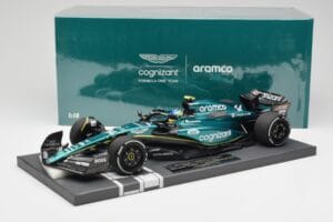 Aston Martin AMR23 #14 F. Alonso 3rd Place Saudi Arabian GP 2023 Minichamps 1:18 117230214 Metall - pilt 7/7