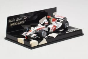 BAR Honda 007 A. Davidson Malaysian GP 2005 Minichamps 1:43 400050104 Metall - pilt 2/5
