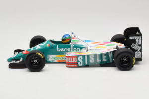 Benetton B186 #20 G. Berger F1 1986 Minichamps 1:18 80439418130 Metall - pilt 3/6