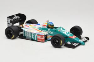 Benetton B186 #20 G. Berger F1 1986 Minichamps 1:18 80439418130 Metall - pilt 4/6