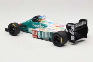 Benetton B186 #20 G. Berger F1 1986 Minichamps 1:18 80439418130 Metall - pilt 5/6