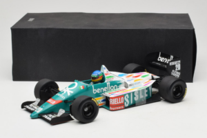 Benetton B186 #20 G. Berger F1 1986 Minichamps 1:18 80439418130 Metall - pilt 6/6