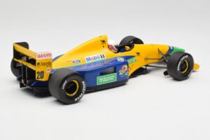 Benetton B191 #19 M. Schumacher F1 1991 Minichamps 1:18 100910119 Metall - pilt 2/6