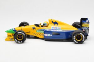 Benetton Ford B191 #20 R. Moreno F1 1991 Minichamps 1:18 100910019 Metall - pilt 3/6