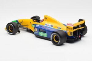 Benetton Ford B191B #20 M. Brundle F1 Early Season 1992 Minichamps 1:18 100920120 Metall - pilt 5/6