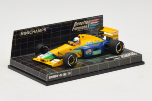 Benetton B191B Ford #20 M. Brundle Early Season F1 1992 Minichamps 1:43 400920120 Metall - pilt 2/5