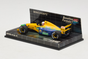 Benetton B191B Ford #20 M. Brundle Early Season F1 1992 Minichamps 1:43 400920120 Metall - pilt 3/5
