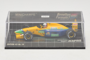 Benetton B191B Ford #20 M. Brundle Early Season F1 1992 Minichamps 1:43 400920120 Metall - pilt 4/5