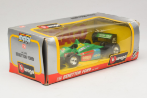 Benetton B190 Ford #20 N. Piquet F1 1990 Bburago 1:24 6102 Metall - pilt 2/3