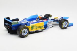 Benetton B195 Renault #1 M. Schumacher Winner Japanese GP 1995 Minichamps 1:18 510953401 Metall - pilt 2/6