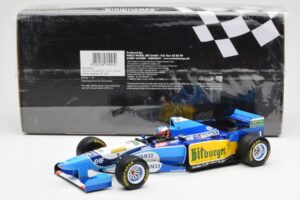 Benetton B195 Renault #1 M. Schumacher Winner Japanese GP 1995 Minichamps 1:18 510953401 Metall - pilt 6/6