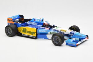 Benetton B195 Renault #1 M. Schumacher Canadian GP 1995 Minichamps 1:18 510950601 Metall - pilt 4/6