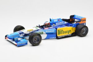 Benetton B195 Renault #1 M. Schumacher Canadian GP 1995 Minichamps 1:18 510950601 Metall