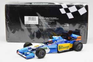 Benetton B195 Renault #1 M. Schumacher Canadian GP 1995 Minichamps 1:18 510950601 Metall - pilt 6/6