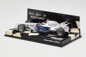 BMW Sauber F1.08 #5 N. Heidfeld Showcar 2008 Minichamps 1:43 400080083 Metall - pilt 3/5