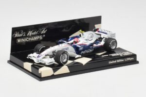 BMW Sauber F1.08 #4 R. Kubica Showcar 2008 Minichamps 1:43 400080084 Metall - pilt 2/5