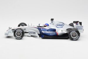 BMW Sauber F1.06 #17 J. Villeneuve F1 2006 Minichamps 1:18 100060017 Metall - pilt 3/6