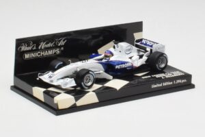 BMW Sauber F1.06 J. Villeneuve Showcar F1 2006 Minichamps 1:43 400060087 Metall - pilt 3/5