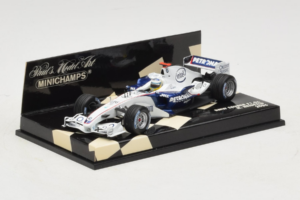 BMW Sauber F1.06 #16 N. Heidfeld BMW Sauber F1 Team 2006 Minichamps 1:43 400060016 Metall - pilt 2/5