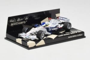 BMW Sauber F1.06 #16 N. Heidfeld Brazilian GP 2006 Minichamps 1:43 400060316 Metall - pilt 2/5