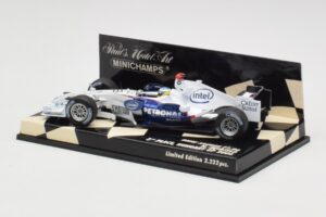 BMW Sauber F1.06 #10 N. Heidfeld Hungarian GP 3rd Place 2006 Minichamps 1:43 400060116 Metall - pilt 3/5