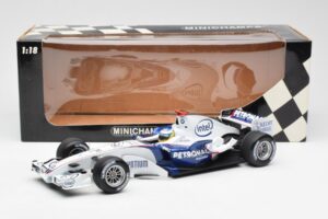 BMW Sauber F1.06 #16 N. Heidfeld F1 2006 Minichamps 1:18 100060016 Metall - pilt 6/6
