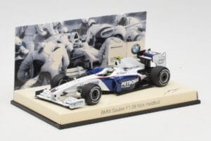 BMW Sauber F1.09 #6 N. Heidfeld F1 2009 v2 Minichamps 1:43 80422155795 Metall - pilt 2/5