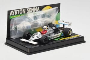 Brabham BMW BT52B A. Senna Test Car Paul Ricard 14 November 1983 Minichamps 1:43 540834399 Metall - pilt 2/5
