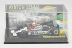 Brabham BMW BT52B A. Senna Test Car Paul Ricard 14 November 1983 Minichamps 1:43 540834399 Metall - pilt 5/5