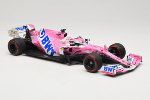 Racing Point RP20 Mercedes #27 N. Hulkenberg BWT Racing Point 70th Anniversary Grand Prix 2020 Minichamps 1:18 110200527 Meta - pilt 4/6