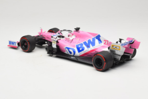 Racing Point RP20 Mercedes #27 N. Hulkenberg BWT Racing Point 70th Anniversary Grand Prix 2020 Minichamps 1:18 110200527 Meta - pilt 5/6