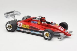 Ferrari 126C2 #27 G. Villeneuve GP Belgium 1982 MCG 1:18 MCG18629F Metall - pilt 4/6