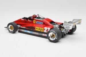 Ferrari 126C2 #27 G. Villeneuve GP Belgium 1982 MCG 1:18 MCG18629F Metall - pilt 5/6