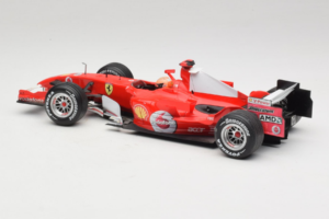 Ferrari 248 F1 #5 M. Schumacher German GP Hockenheimring 2006 Hot Wheels 1:18 J2887 Metall - pilt 5/6