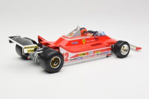 Ferrari 312T4 #12 G. Villeneuve South African Grand Prix 1979 Bburago 1:18 18-16814 Metall - pilt 2/6