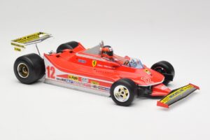 Ferrari 312T4 #12 G. Villeneuve South African Grand Prix 1979 Bburago 1:18 18-16814 Metall - pilt 4/6