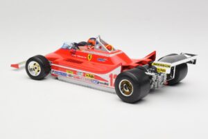 Ferrari 312T4 #12 G. Villeneuve South African Grand Prix 1979 Bburago 1:18 18-16814 Metall - pilt 5/6