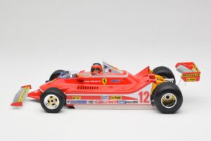 Ferrari 312T4 #12 G. Villeneuve United States Grand Prix East Winner 1979 Bburago 1:18 18-16814-18-01546 Metall - pilt 3/6