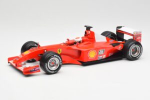 Ferrari F2001 #1 M. Schumacher F1 World Champion 2001 Punane Hot Wheels 1:18 50202 Metall