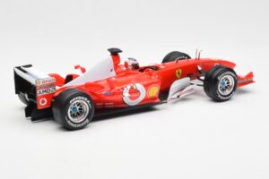 Ferrari F2003-GA #2 R. Barrichello F1 2003 Hot Wheels 1:18 B1024 Metall - pilt 2/6