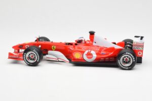 Ferrari F2003-GA #2 R. Barrichello F1 2003 Hot Wheels 1:18 B1024 Metall - pilt 3/6