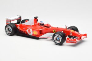 Ferrari F2003-GA #2 R. Barrichello F1 2003 Hot Wheels 1:18 B1024 Metall - pilt 4/6