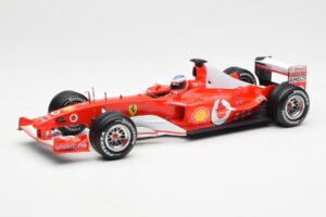 Ferrari F2003-GA #2 R. Barrichello F1 2003 Hot Wheels 1:18 B1024 Metall