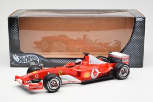 Ferrari F2003-GA #2 R. Barrichello F1 2003 Hot Wheels 1:18 B1024 Metall - pilt 6/6