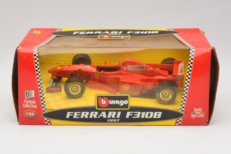 Ferrari F310B F1 1997 Bburago 1:24 Ferrari F310B F1 1997 Bburago 1:24 5025 Metall