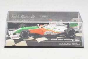 Force India Mercedes VJM02 #20 A. Sutil Showcar 2009 Minichamps 1:43 400090090 Metall - pilt 5/5